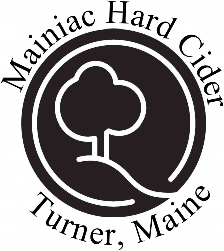 Mainiac Hard Cider by Ricker Hill logo