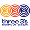 Three 3's Brewing Co. logo