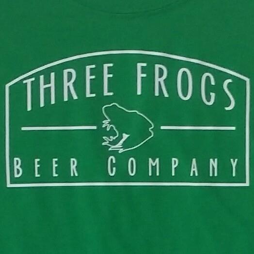 Three Frogs Beer Company logo