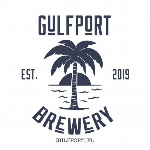 Gulfport Brewery + Eatery logo