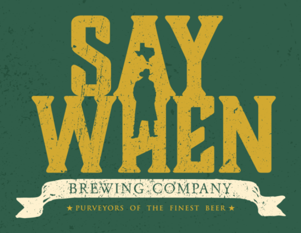 Say When Brewing Co logo